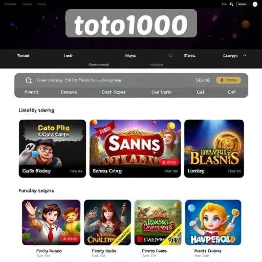 Toto1000 Sebagai Pilihan Utama untuk Pecinta Permainan Online